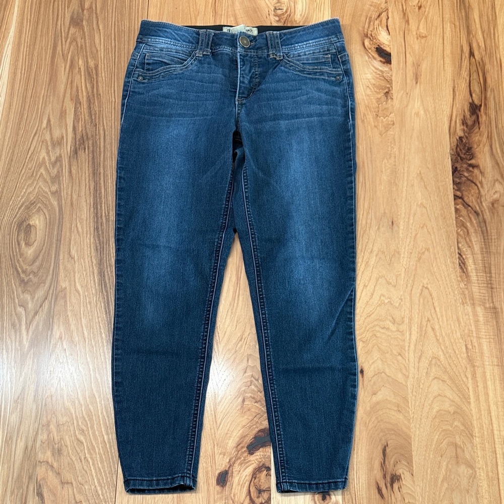 Democracy Ab Technology Indigo Ankle Cropped Jeans